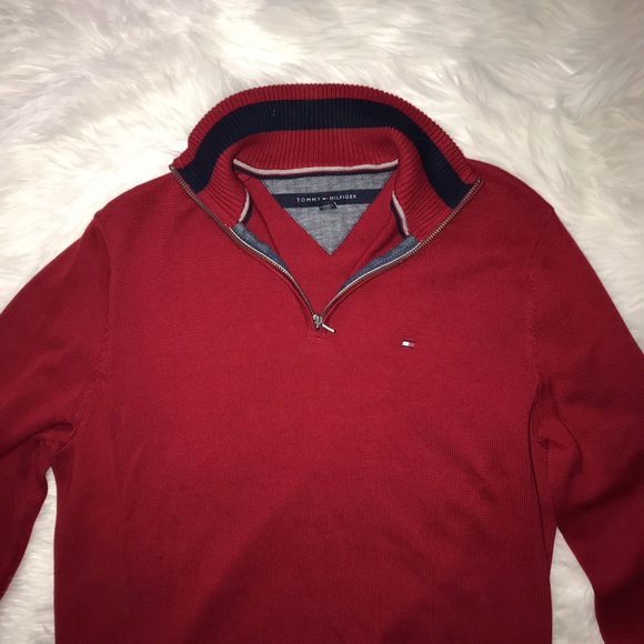 Men’s medium Nautica red sweater - Picture 2 of 4